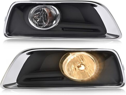 HECASA FOG LIGHT متوافق مع 2013-2015 CHEVY MALIBU 2016 CHEVROLET MALIBU LIMITED W/LUBLBS H10 12V 42W PUMPER DRIVE DRIVE LAMP PRESSION FOR 94708773 94708774 DRIVER & RACKENG SDEANGER LENS in Saudi Arabia