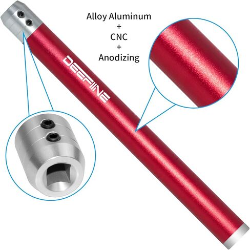 Carbide Wood Lathe Truning Tools Grip Handle and Extension Handle, Accept 10mm Square Turning Tool bar in Saudi Arabia