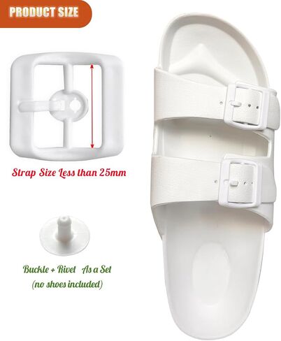 Lopau Replacement Buckle for Arizona Essentials Slide-On Sandal Men and Women in Saudi Arabia