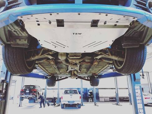 TBW Aluminum Under Tray Skid Plate for 2008-2010 Subaru WRX & STI in Saudi Arabia