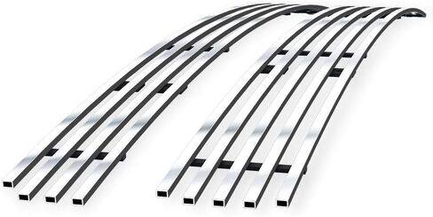 APS متوافق مع Scion XB 2003-2007 المصد السفلي من الفولاذ المقاوم للصدأ SS Chrome Billet Grille Grille Insert T65441A in Kuwait