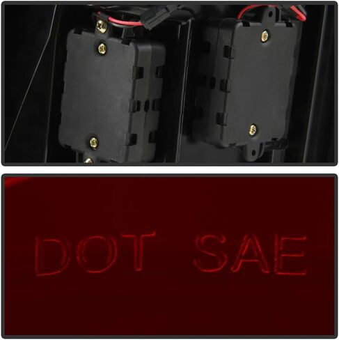 Acanii-لعام 2009-2018 Dodge Ram 1500 10-18 RAM 2500 3500 Truck Red Tube Tube Lights مصابيح الفرامل v2 اليسار+اليمين in Saudi Arabia