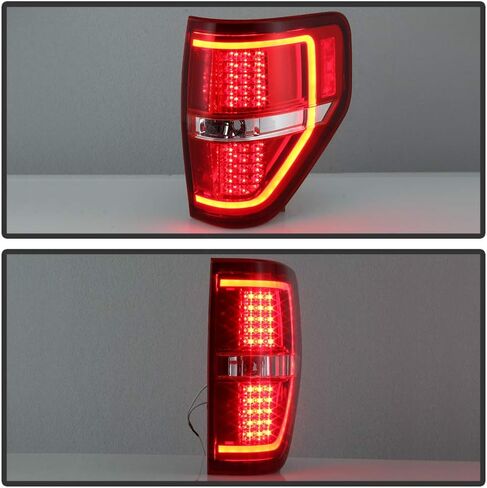 Acanii - للفترة 2009-2014 Ford F150 Pickup Truck Red LED LED LED LID Tube Light in Saudi Arabia