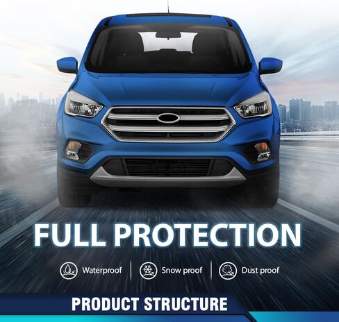 PIT66 الزجاج الأمامي ممسحة COWLAL TOP PANEL أسود متوافق مع Ford Escape 2013-2019 CJ5Z78022A68A ، CJ5Z-78022A68-A in Saudi Arabia