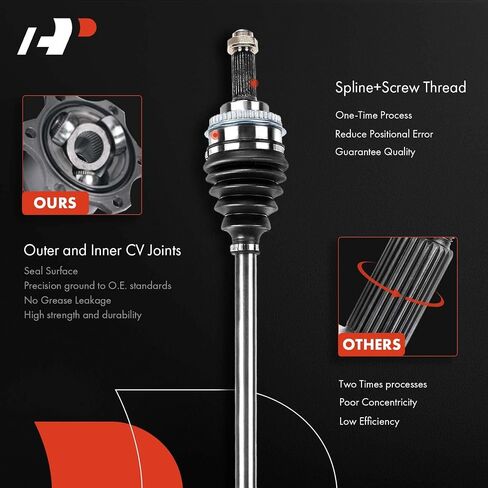 A-Premium CV Axle Goxbly Assombly متوافق مع Hyundai Santa Fe 2001-2006 2.7L 3.5L ، جانب الراكب الأمامي الأيمن ، استبدل# 4950026460 in Saudi Arabia