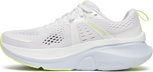 Saucony Women's Guide 18 Sneaker, Ivory, 6.5 in Saudi Arabia