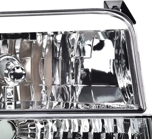 المصابيح الأمامية DRL LED متوافقة مع 1992-1996 FORD F150/BRONCO ، 1992-1997 F250/F350/FSUPRE DATION W/CORNER in Saudi Arabia