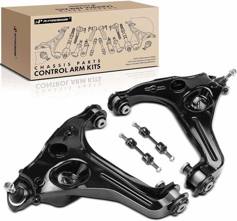مجموعة التعليق الأمامية 4PCS A-Premium 4PC ، رابط Arm Arm & Sway Bar المنخفض ، متوافق مع Ford F-150 2009 2010 2011 2013 ، 4WD أو AWD Models in Saudi Arabia