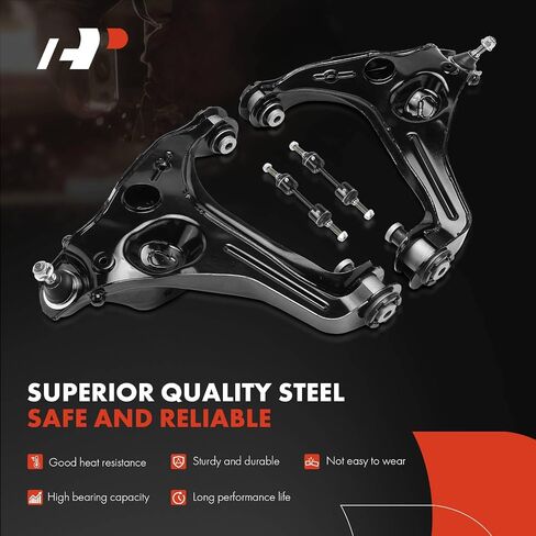 مجموعة التعليق الأمامية 4PCS A-Premium 4PC ، رابط Arm Arm & Sway Bar المنخفض ، متوافق مع Ford F-150 2009 2010 2011 2013 ، 4WD أو AWD Models in Saudi Arabia