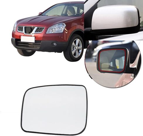 سيارة Flavnt اليسار يمين الرؤية الخلفية المرآة الزجاجية الجانبية الساخنة مرآة الزجاج ، لنيسان X-Trail T31 2008-2013 in Kuwait