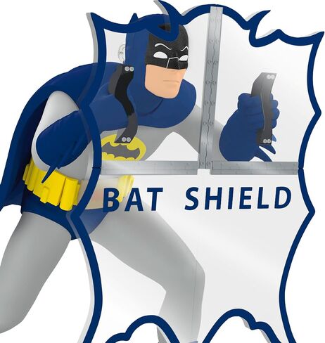 Hallmark knengy Christmas Ornament 2025 ، Batman the Classic TV Series Behind the Bat Shield ، Gifts لعشاق DC Comics in Saudi Arabia