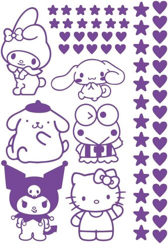 ديكور فندق فن الفينيل - Sanrio Pack- 7 "إلى 5" لكل منهما - تصميم جميل عصريًا جميل in Kuwait