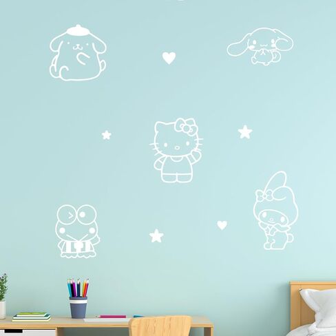 ديكور فندق فن الفينيل - Sanrio Pack- 7 "إلى 5" لكل منهما - تصميم جميل عصريًا جميل in Kuwait