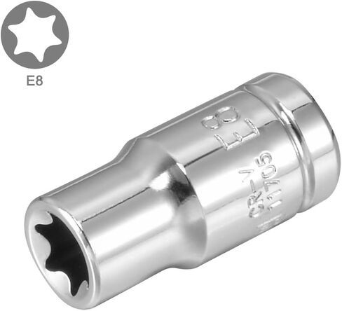 أعلى 2PCS 1/4 بوصة محرك E10 SOCKET TORX الضحلة الخارجي ، مقبس CR-V ، in Saudi Arabia