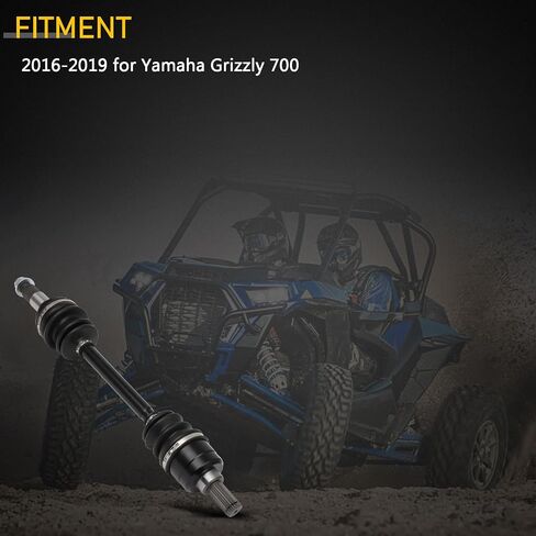 OCPTY Rear Left Right CV Axle Shaft Assembly 2UD-2531H-00-00 Replacement for Yamaha Grizzly 700 in Saudi Arabia