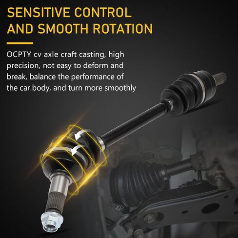 OCPTY Rear Left Right CV Axle Shaft Assembly 2UD-2531H-00-00 Replacement for Yamaha Grizzly 700 in Saudi Arabia