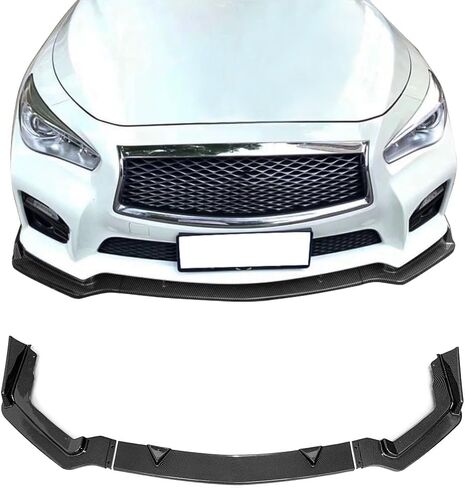 Ikon Motorsports ، Lip الأمامي المتوافق مع طرازات Infiniti Q50 الرياضية 2014-2017 in Saudi Arabia