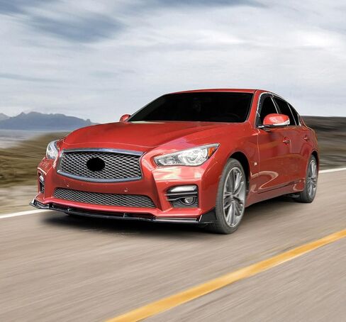 Ikon Motorsports ، Lip الأمامي المتوافق مع طرازات Infiniti Q50 الرياضية 2014-2017 in Saudi Arabia