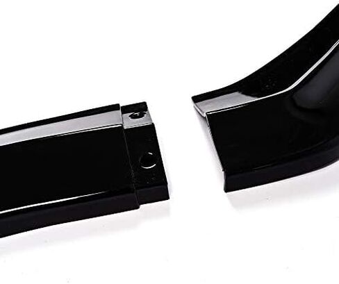 G-PLUS Front Bumper Body Lip Splitter Compatible with Subaru WRX STi 2015-2020 CS-Style Painted Black 3Pcs in Saudi Arabia