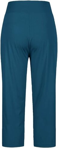 Business Casual Pants for Women Office Work Dressy Pants High Waisted Stretchy Golf Pant Pull On Slacks with Pockets in Saudi Arabia