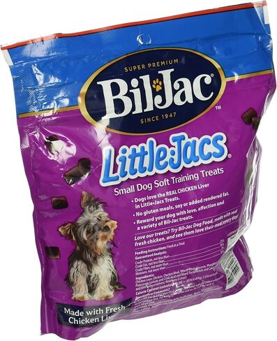 (10 Pack) Bil-jac Little Jacs Liver Treats, 4 Ounces each in Saudi Arabia