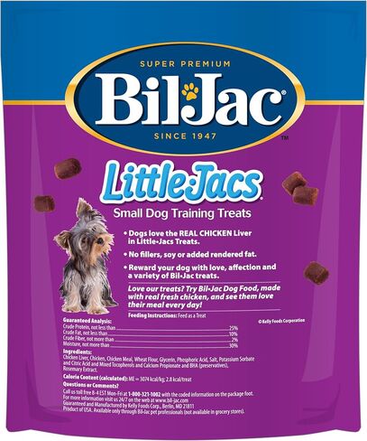 (10 Pack) Bil-jac Little Jacs Liver Treats, 4 Ounces each in Saudi Arabia