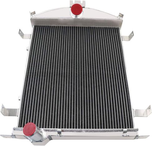 ALLOYWORKS 3 Row Full Aluminum Radiator Fits For 1928 1929 Ford Model A Heavy Duty 3.3L L4 MT in Saudi Arabia