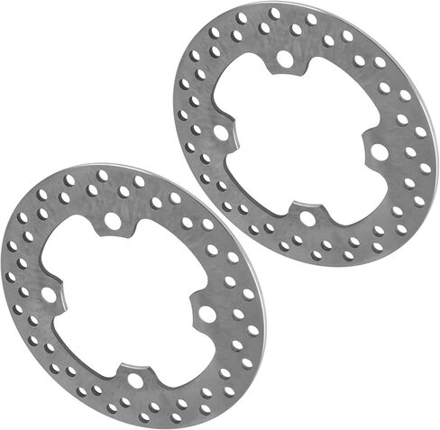 Caltric 2 Front Brake Disc Rotor Compatible with Polaris Ranger Crew Xp 1000 2017-2018 in Saudi Arabia