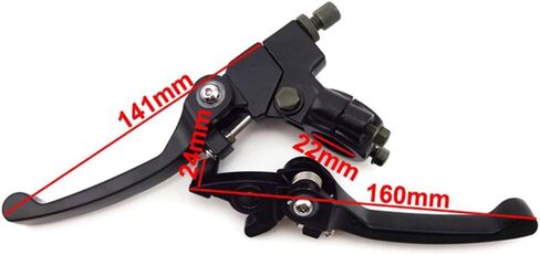 TC-Motor Alloy Folding Clutch Lever Perch Handle Brake for 22mm 7/8'' Handlebar Chinese Pit Dirt Bike 50cc 70cc 90cc 110cc 125cc 140cc 150cc 160cc SSR CRF Coolster in Saudi Arabia