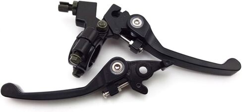 TC-Motor Alloy Folding Clutch Lever Perch Handle Brake for 22mm 7/8'' Handlebar Chinese Pit Dirt Bike 50cc 70cc 90cc 110cc 125cc 140cc 150cc 160cc SSR CRF Coolster in Saudi Arabia