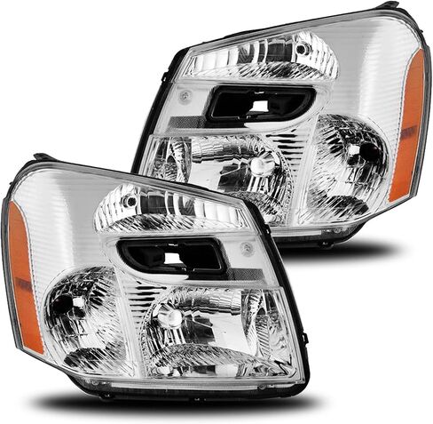 Munirater Chrome Housing Headible Melectipbly Assembly Presentive and Passenger Side Presentive for 2005-2009 Equinox with Amber Corner 15888058 ، 15888059 in Saudi Arabia