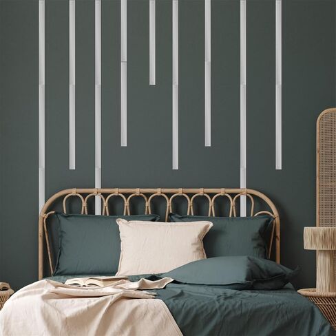 Headboard Wall Decal Peel and Stick Large Wall Stickers for Girls Bedroom Nursery Rainbow Decor Line Walls Decals Half Circle Walls Art Mural for Kids Baby Room Living Room Playroom Deco in Saudi Arabia
