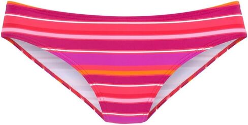LASCANA Women's Striped Classic Bikini Swimsuit Bottom in Saudi Arabia
