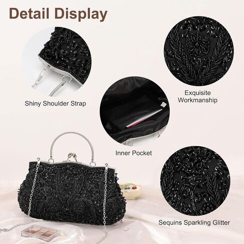 حقيبة كلاتش للسهرات وحقيبة يد وحقيبة كروس للجسم للنساء وحفلات الزفاف الرسمية in Kuwait