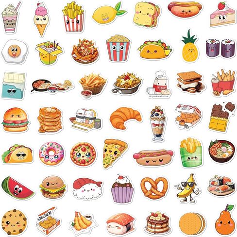 BEATRI Fishing Stickers 50Pcs Fishing Decals Cute Vinyl Waterproof Stickers for Hydro Flask Tackle Box Water Bottle Laptop for Mens Adults in Saudi Arabia