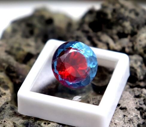 12CT Natural Pitambari Sapphire Stone Stone Round Round Cut Making Jewelry Making Making in Kuwait