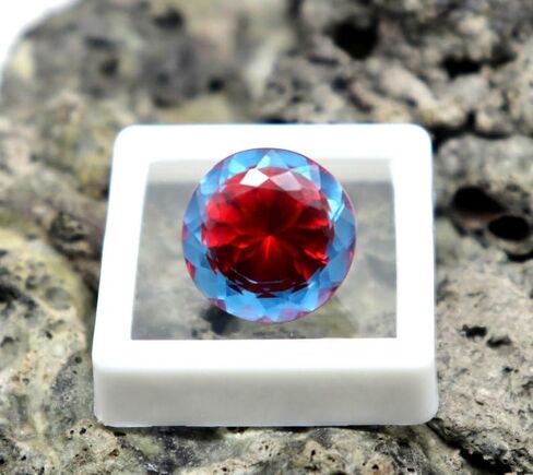12CT Natural Pitambari Sapphire Stone Stone Round Round Cut Making Jewelry Making Making in Kuwait