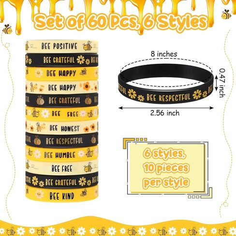 60 Pcs Yellow Duck Silicone Bracelets Motivational Wristband Inspirational Quote Silicone Wrist Bands for Coworkers Employee Appreciation Duck Party Favors in Kuwait