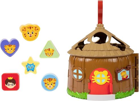 Daniel Tiger's Neighborhood Cuddle Up Daniel Tiger 10th Anniversary Plush Toy- 12 Inches Tall! in Kuwait