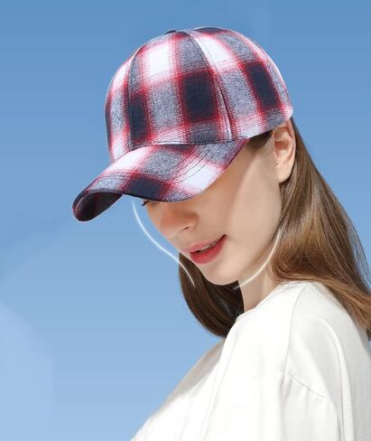 Keky للجنسين قبعات البيسبول منقوشة غير رسمية للنساء الرجال المجهزون في الهواء الطلق شريط القبعة in Kuwait