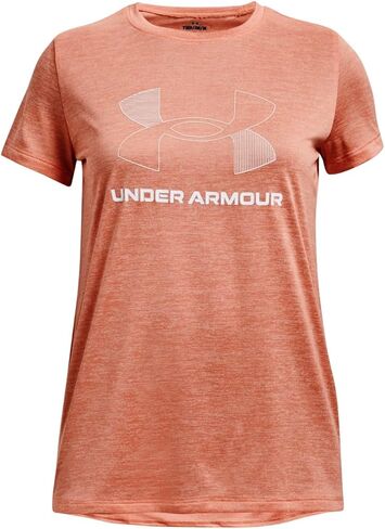 Under Armour Girls' Tech Big Logo Twist Short Sleeve T Shirt in Saudi Arabia