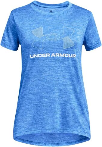 Under Armour Girls' Tech Big Logo Twist Short Sleeve T Shirt in Saudi Arabia