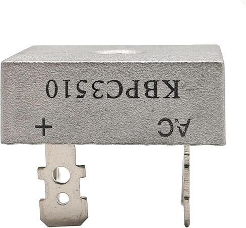 1PCS/KBPC5010 Bridge Rectifier Diode 10A 15A 25A 30A 35A 50A 1000V KBPC 5010 Power Rectifier AC to Electronic Components(KBPC5010) in Saudi Arabia