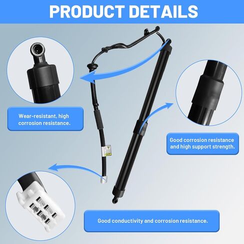 Electric Rear Right Tailgate Power Liftgate Support Shock Strut - Compatible with Toyota Vehicles - RAV4 2013-2016, Replace# 6891009010 in Kuwait