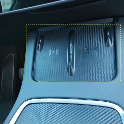 غطاء ذراع التوجيه وغطاء عجلة القيادة متوافقة مع Tesla Model 3 Model Y 2017-2024 White in Kuwait