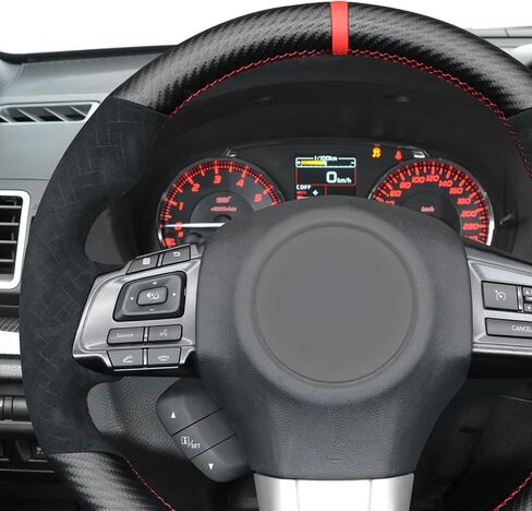 غطاء عجلة القيادة Mewant متوافق مع Subaru WRX (STI) 2015-2019 Levorg 2015-2019 in Saudi Arabia