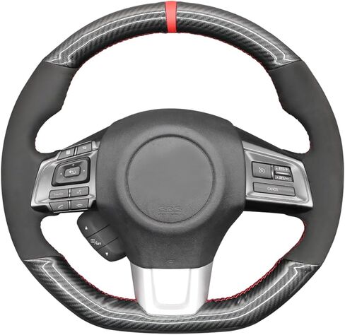 غطاء عجلة القيادة Mewant متوافق مع Subaru WRX (STI) 2015-2019 Levorg 2015-2019 in Kuwait