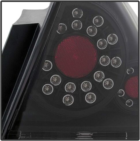 ACANII - For Black Smoked 2006-2013 Chevy Impala LED Tail Lights Brake Lamps Left+Right 06-13 in Saudi Arabia