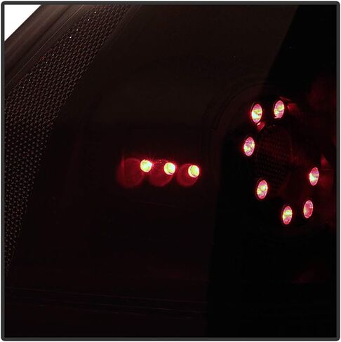 ACANII - For Black Smoked 2006-2013 Chevy Impala LED Tail Lights Brake Lamps Left+Right 06-13 in Saudi Arabia