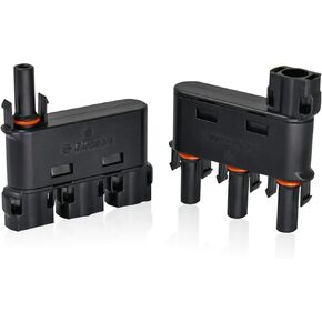 Solar Branch Connector IP68 1500V FMM+MFF, Y Connector for Parallel Connection Between Solar Panels, 1 Pairs (2 to 1) in Kuwait